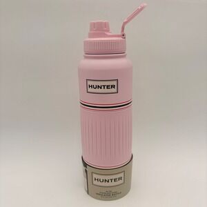 Hunter Pink Stainless Steel Insulated Water Bottle 40oz Leak Proof Sip Spout